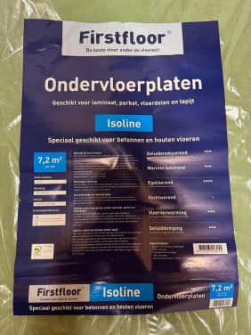 Groene ondervloerplaat Firstfloor 6x