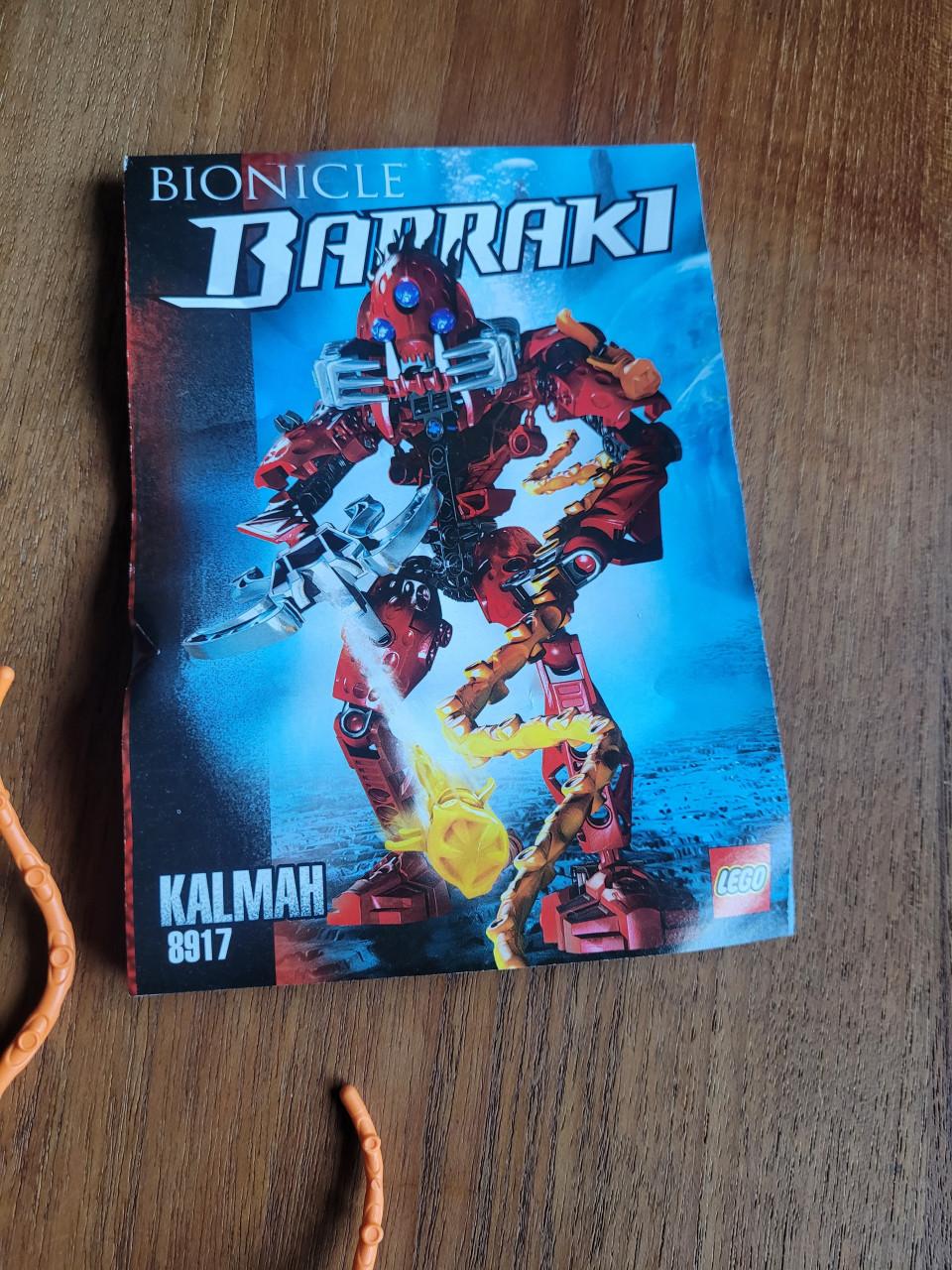 Lego Bionicle Barraki Kalman 8917