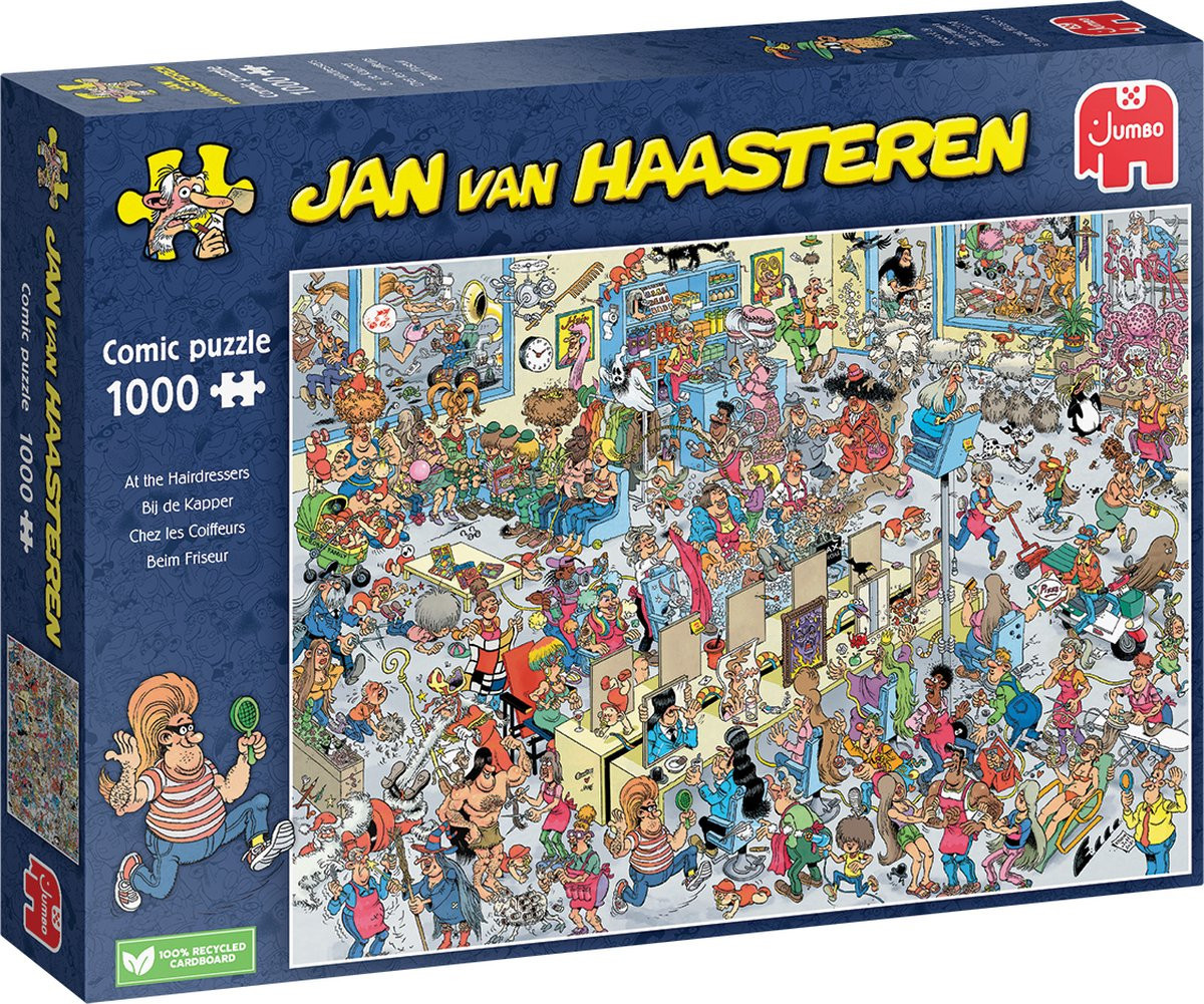 Jan van Haasteren - Bij de Kapper