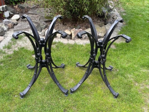 2 tafel onderstellen