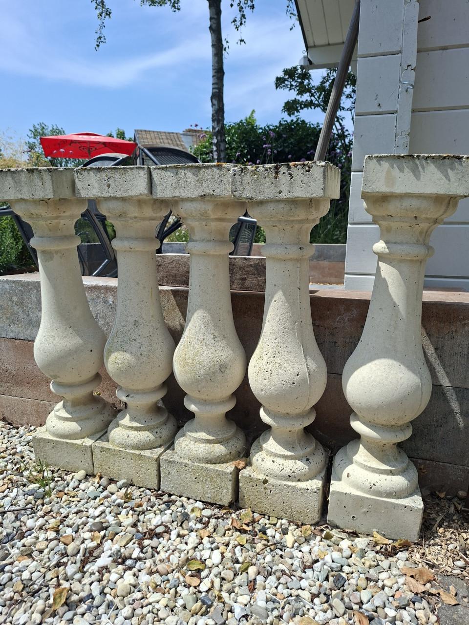 Betonnen ballusters 15X15x62 cm
