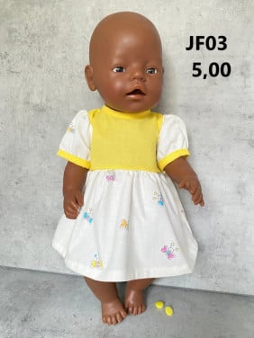 Baby born / babyborn jurkje . Opbrengst KiKa. Poppenkleertjes.