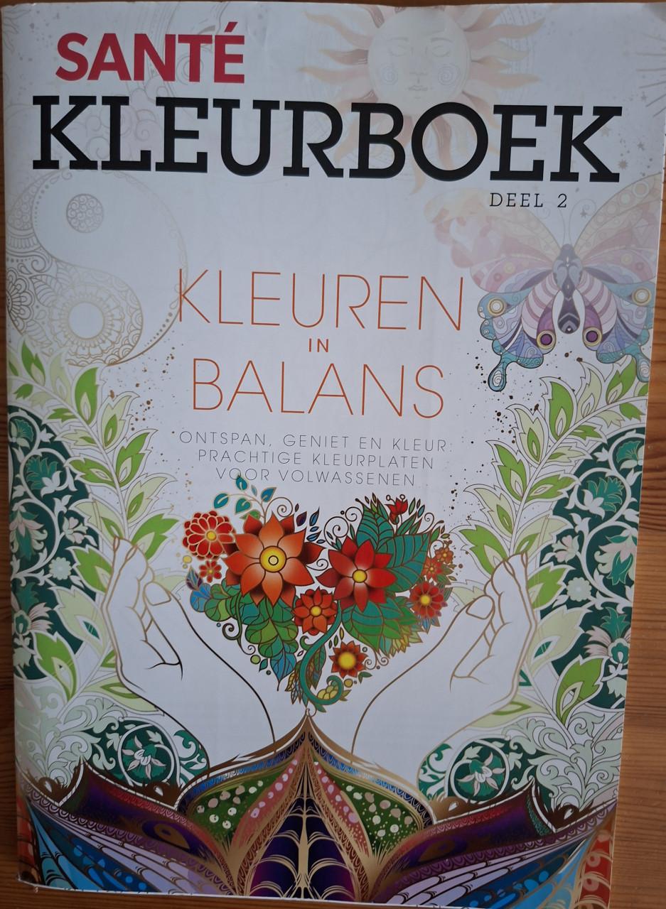 Kleurboek volwassenen, kleuren in balans