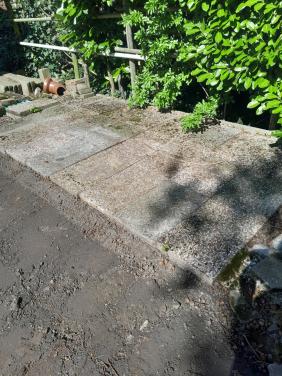 GRATIS  Partij Uitgewassen grint tegels 60x40