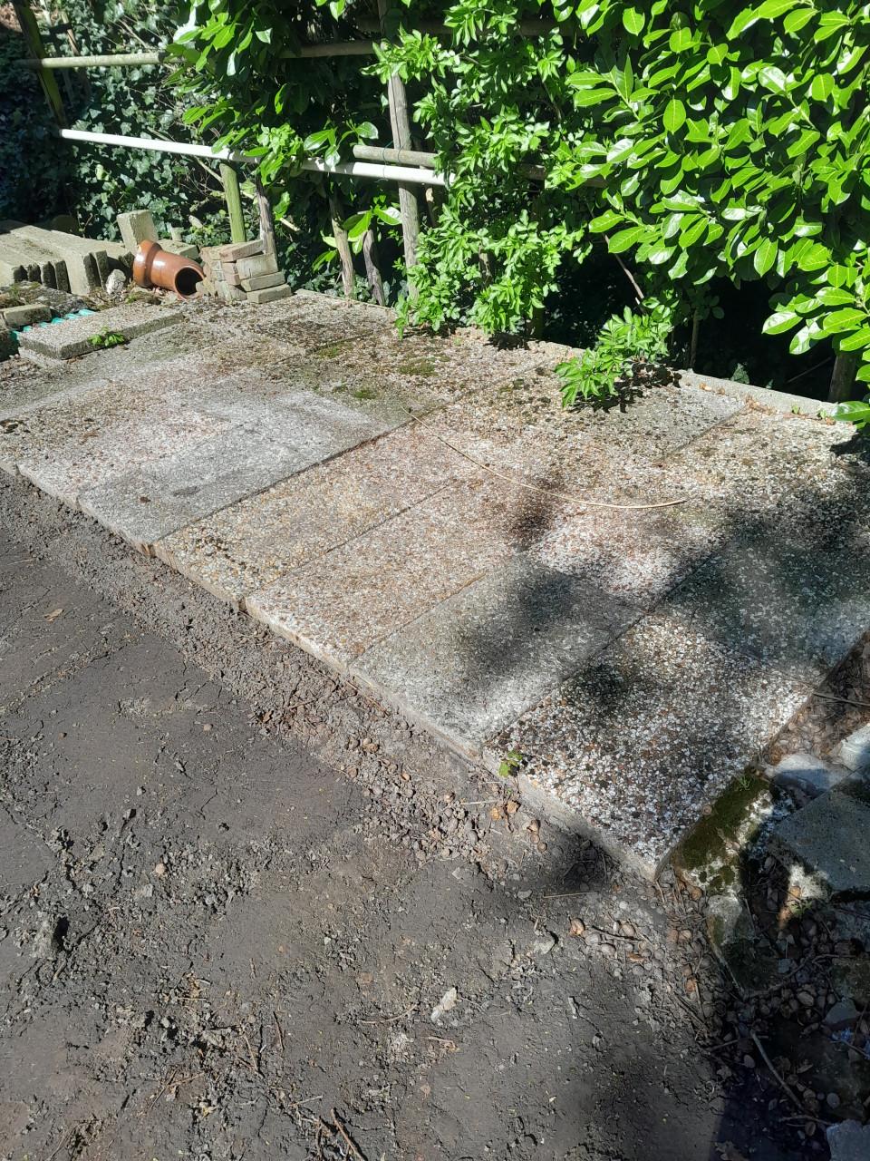 GRATIS  Partij Uitgewassen grint tegels 60x40