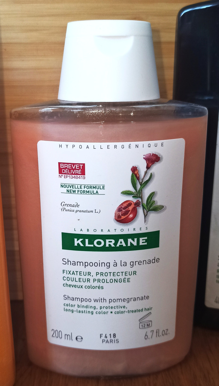 Klorane Shampoo Mango 400ml x 2 / Kinine 400ml / Granaatappelextract 200ml