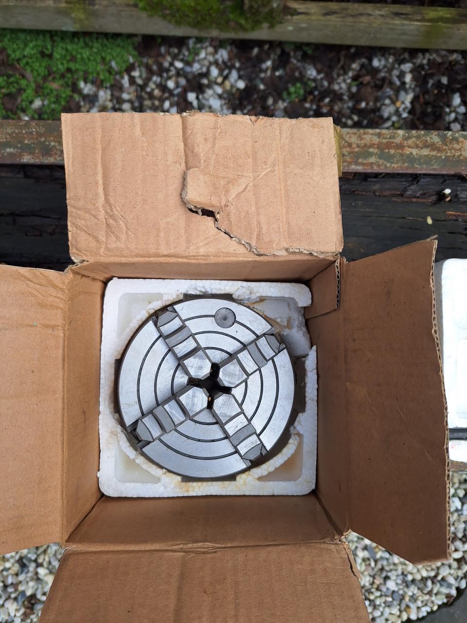 4 klauwplaat voor draaibank