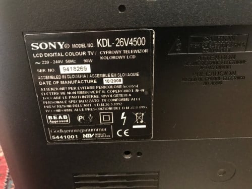 Sony TV