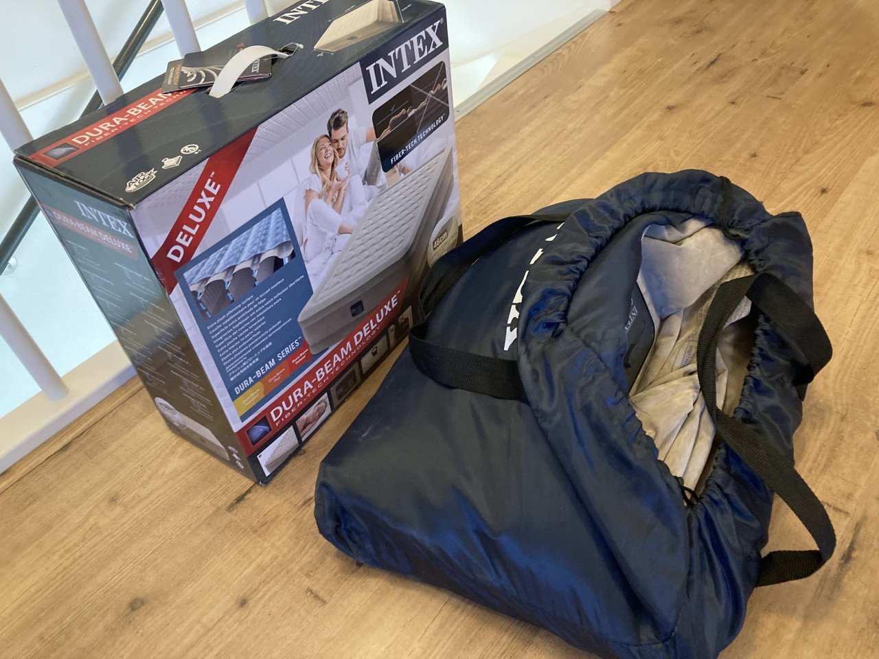 INTEX de luxe 2 persoons luchtbed