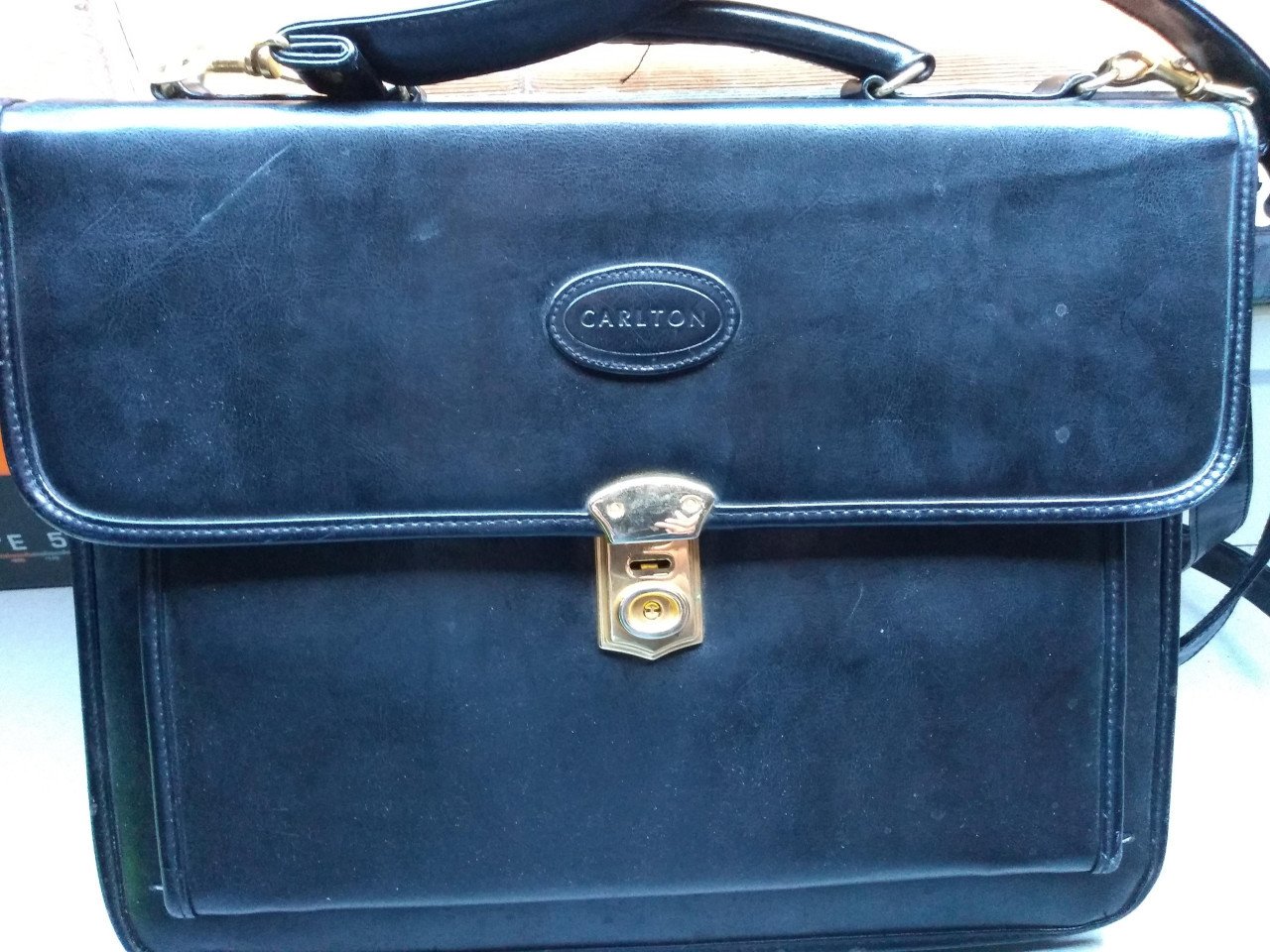 Leren tas