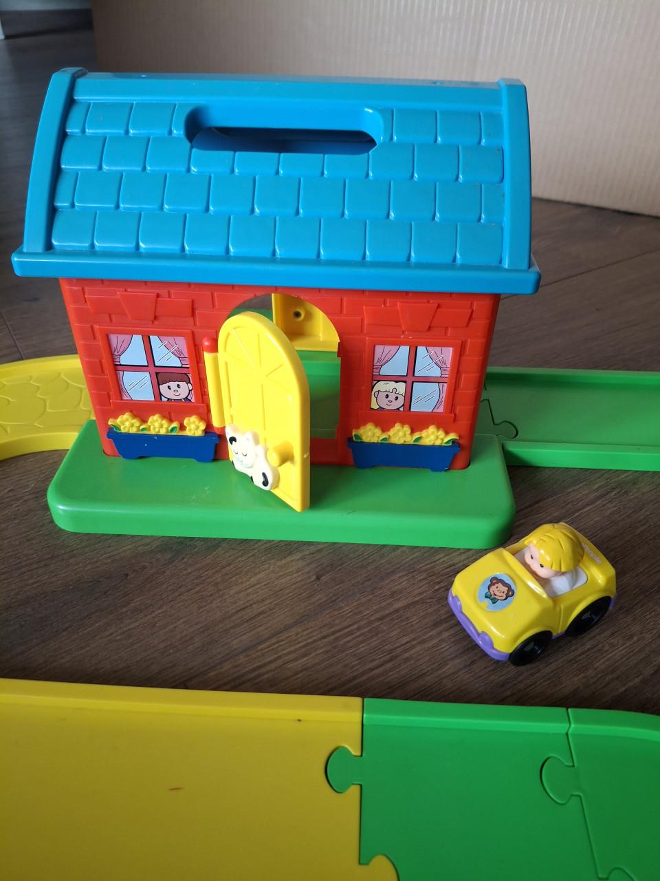 Autobaan + Huisje + Autootje