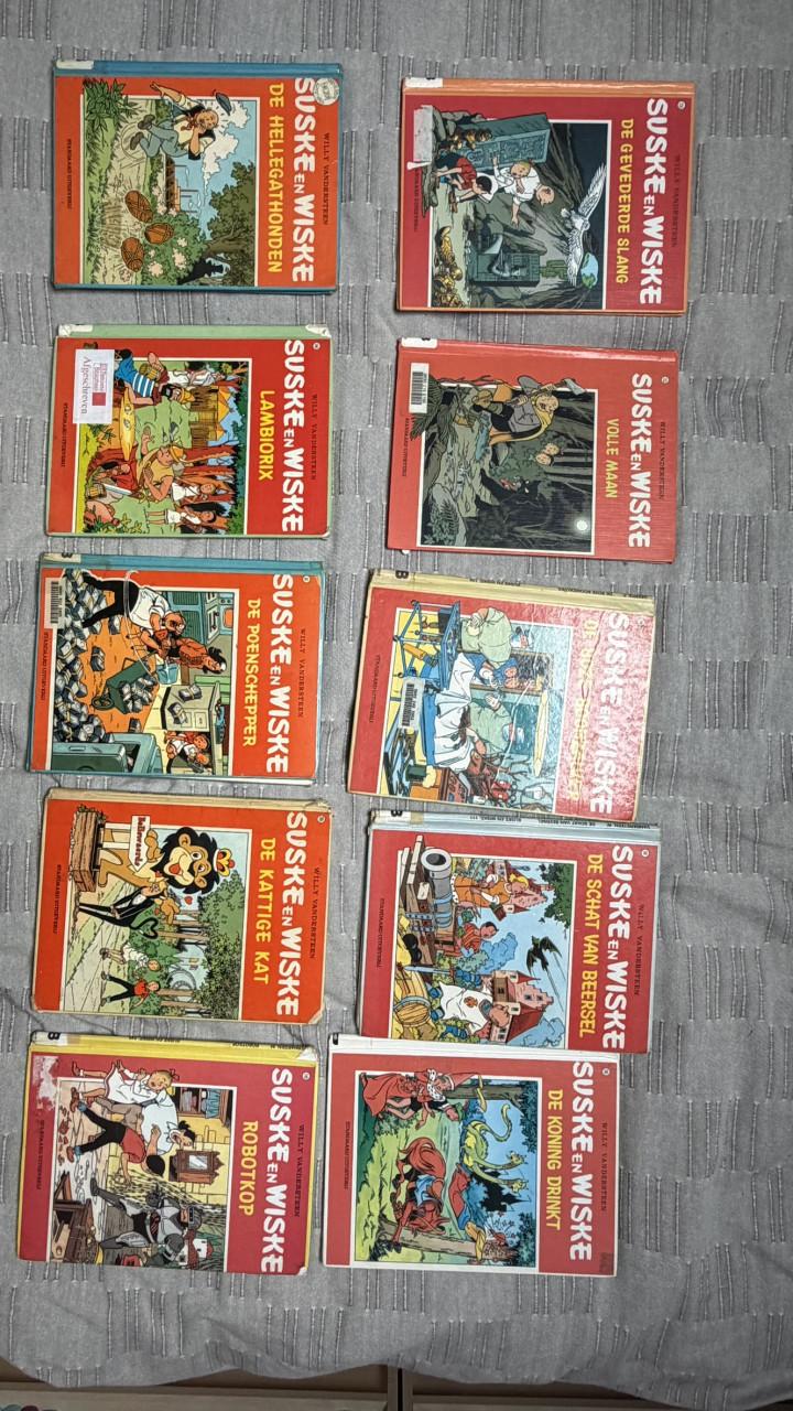 20 stripboeken van Suske en Wiske