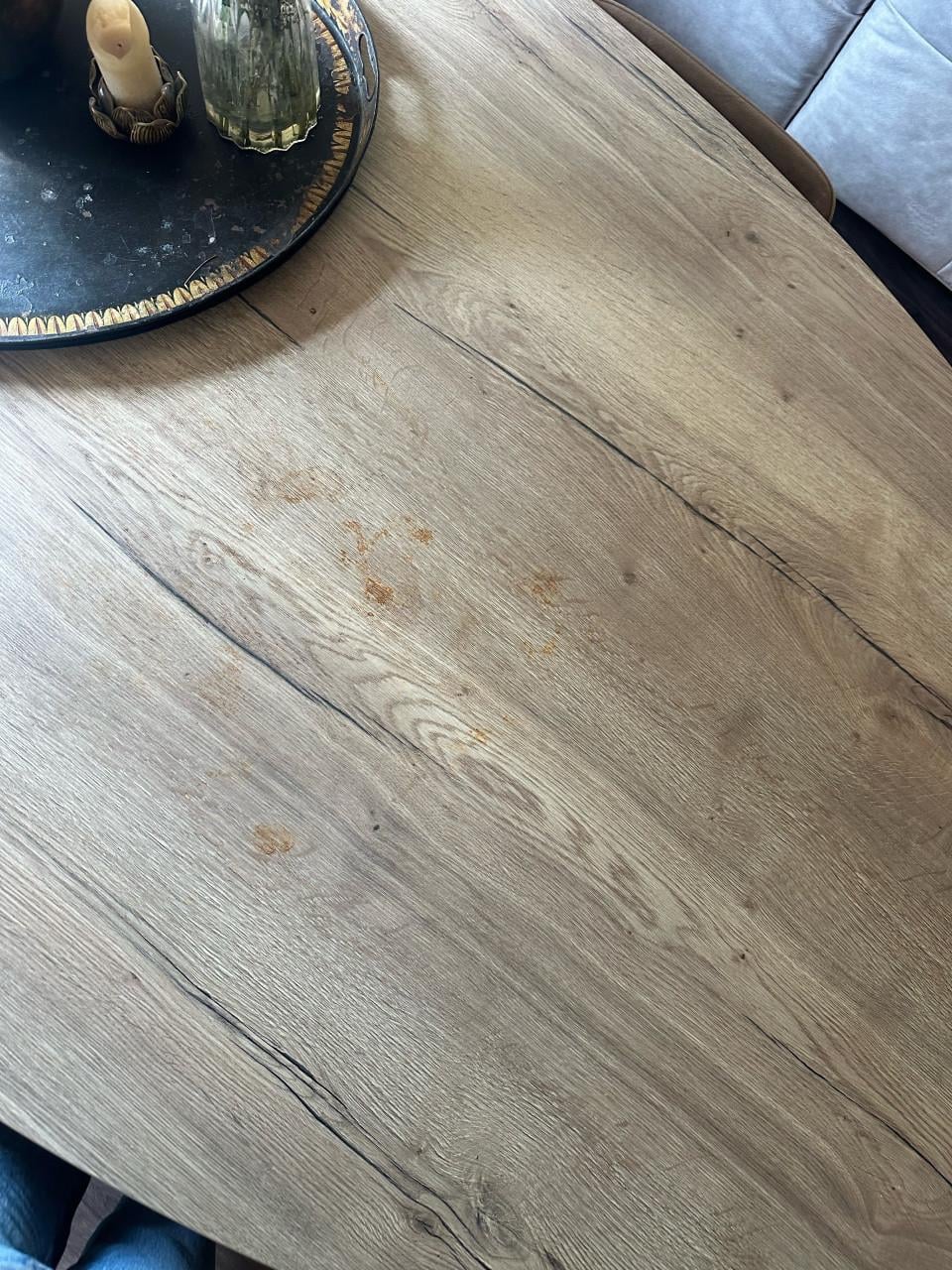 Ovale eettafel