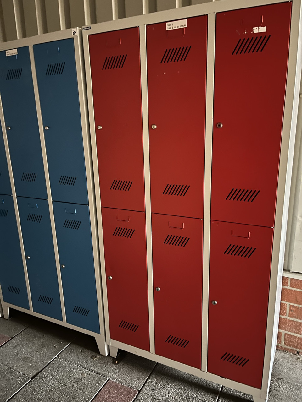 Kledingkastjes / Lockers