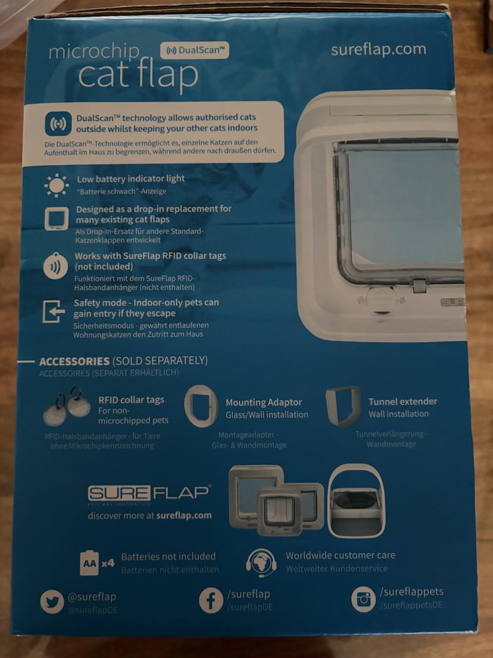 Kattenluik sureflap dual sense