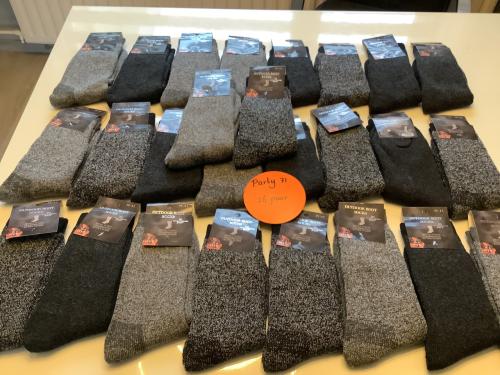 Partij heerlijk warme outdoor boot socks. ( partij 71)