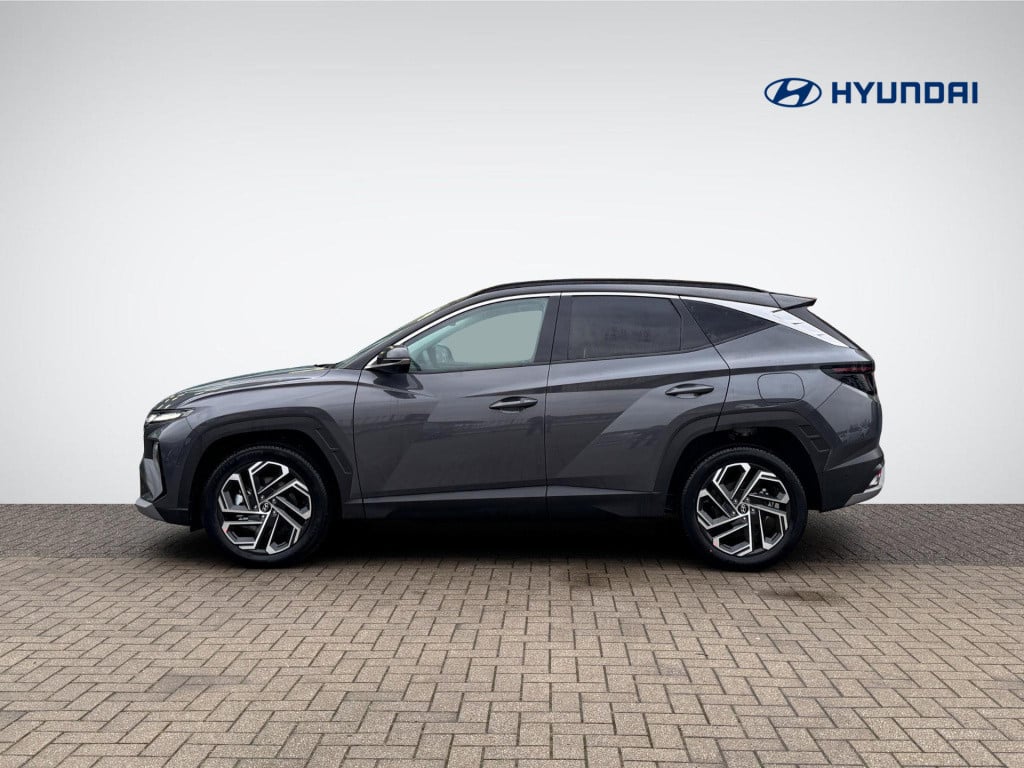Hyundai Tucson Hybrid 1.6 t-gdi hev premium light grey interior