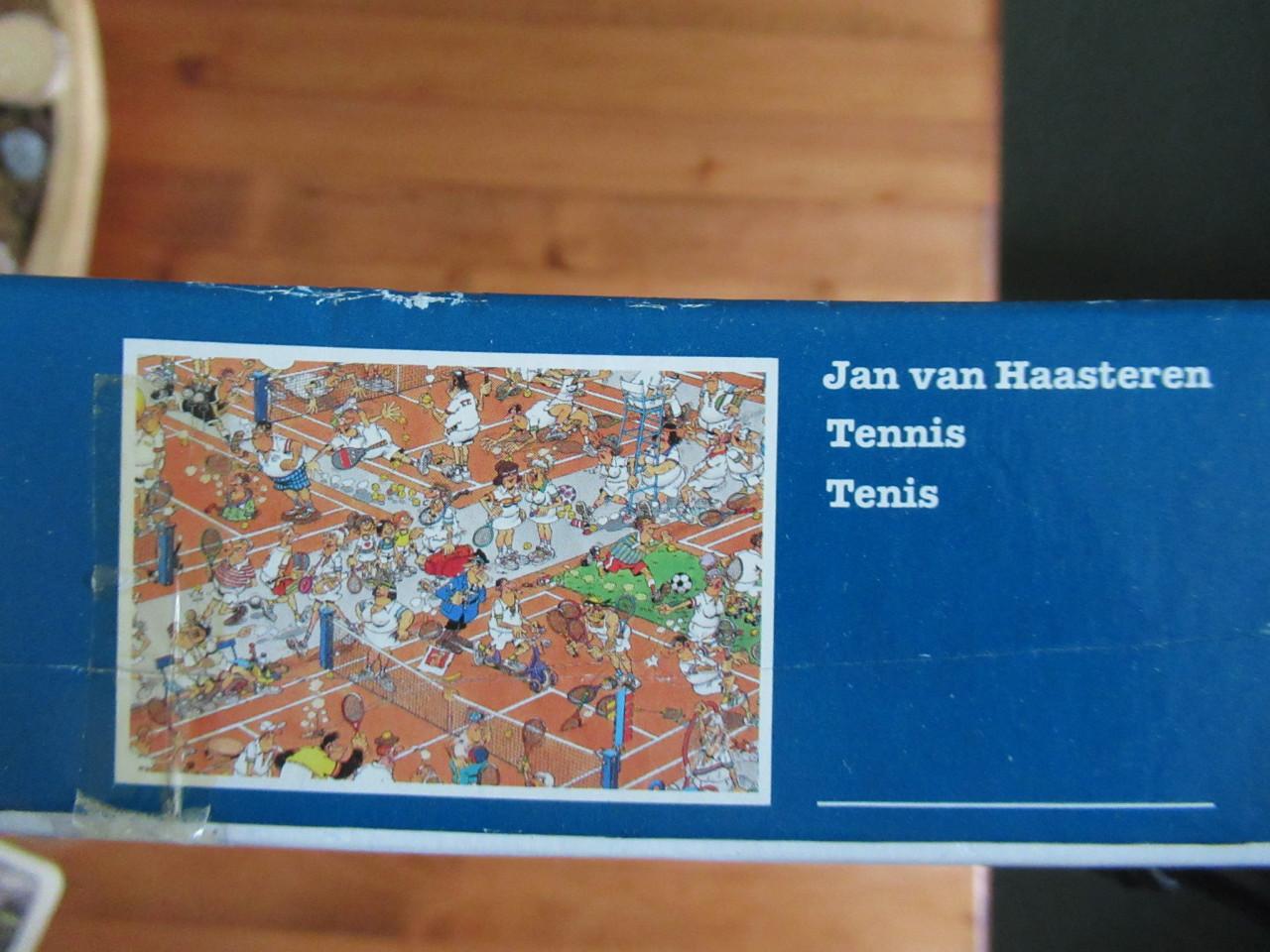 Leuke volledige Van Haasteren puzzel van 1000 stukjes, tennis. Zgan