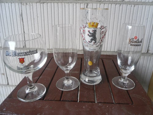 NIEUWE BIERGLAZEN