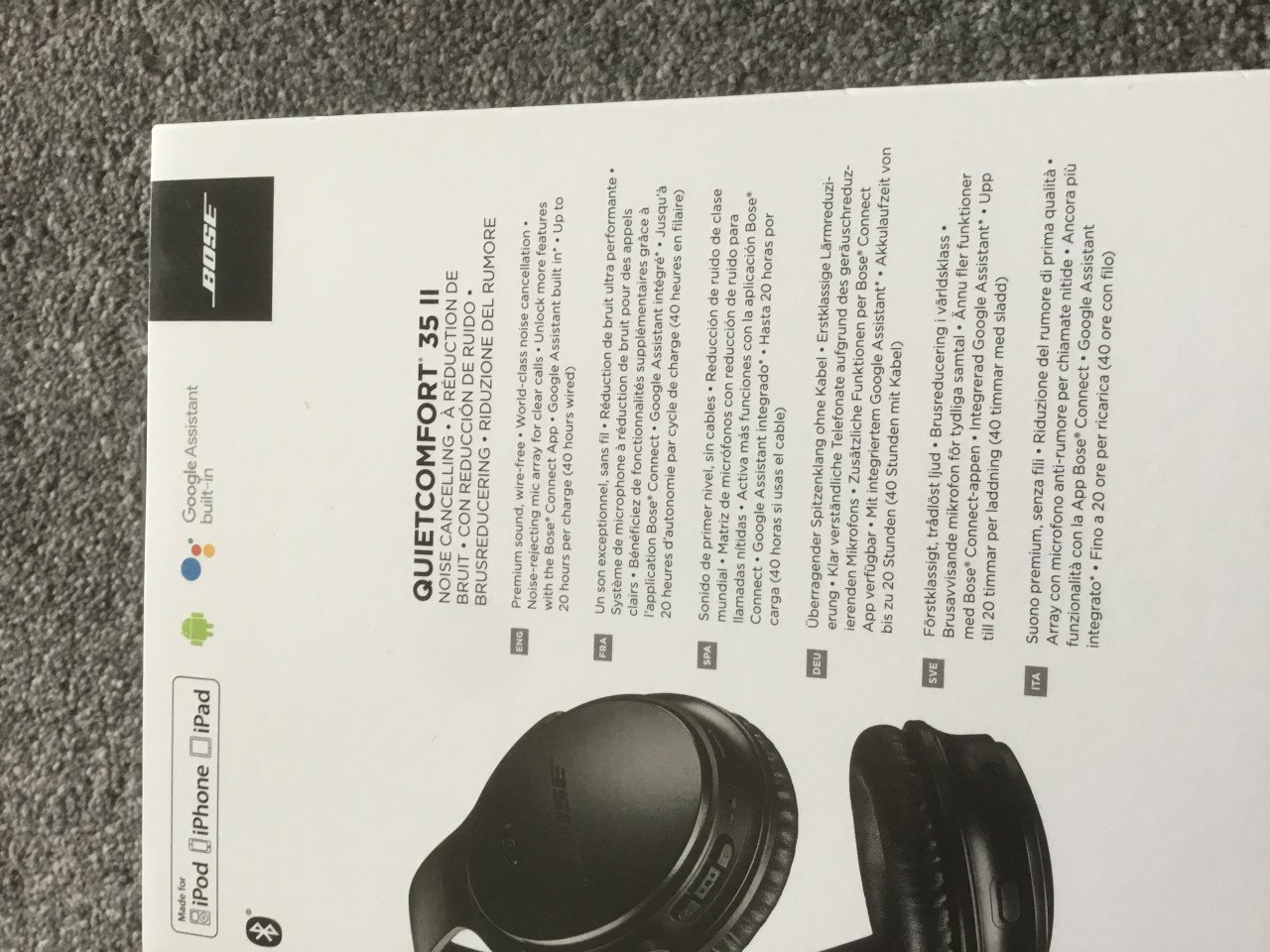 A Bose quiet comfort 35 II