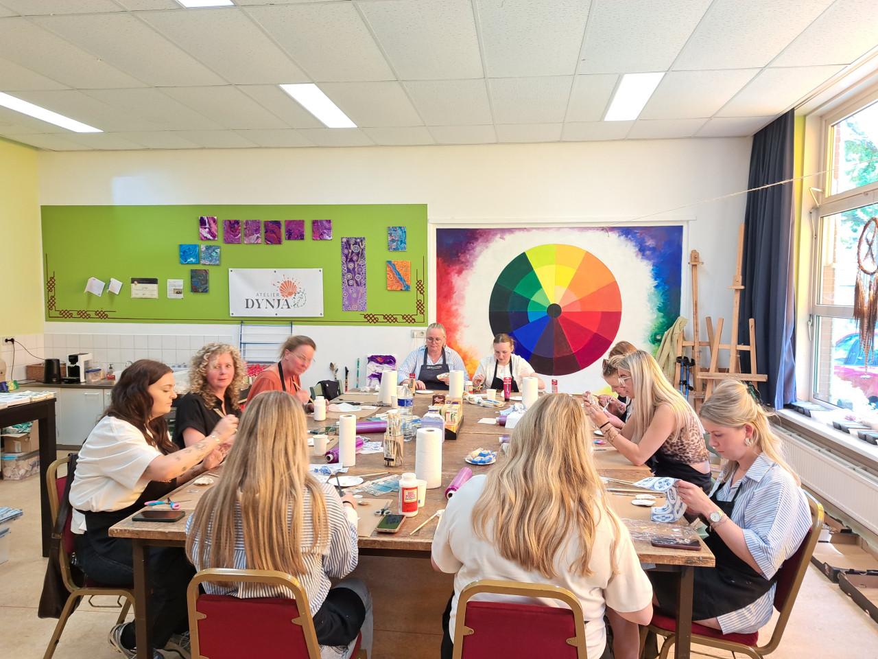 Workshop Decoupage op Oesterschelpen 10 december