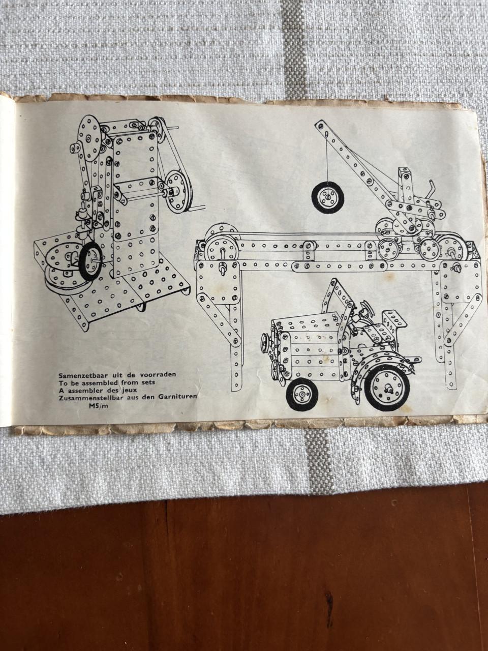 Oude Meccano (compleet in doos)