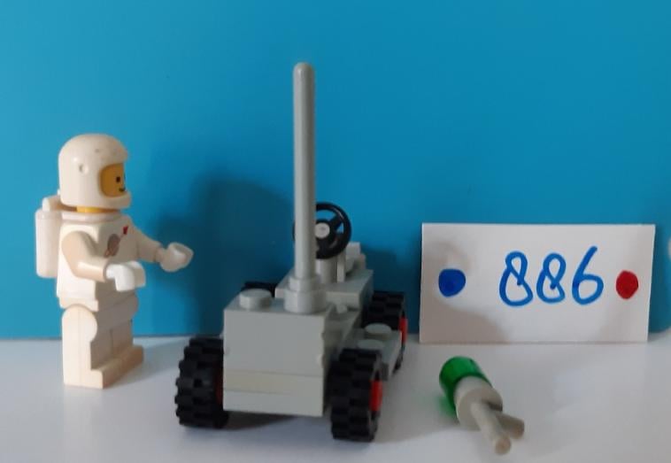Lego Classic Space 886: space buggy, ruimtebuggy