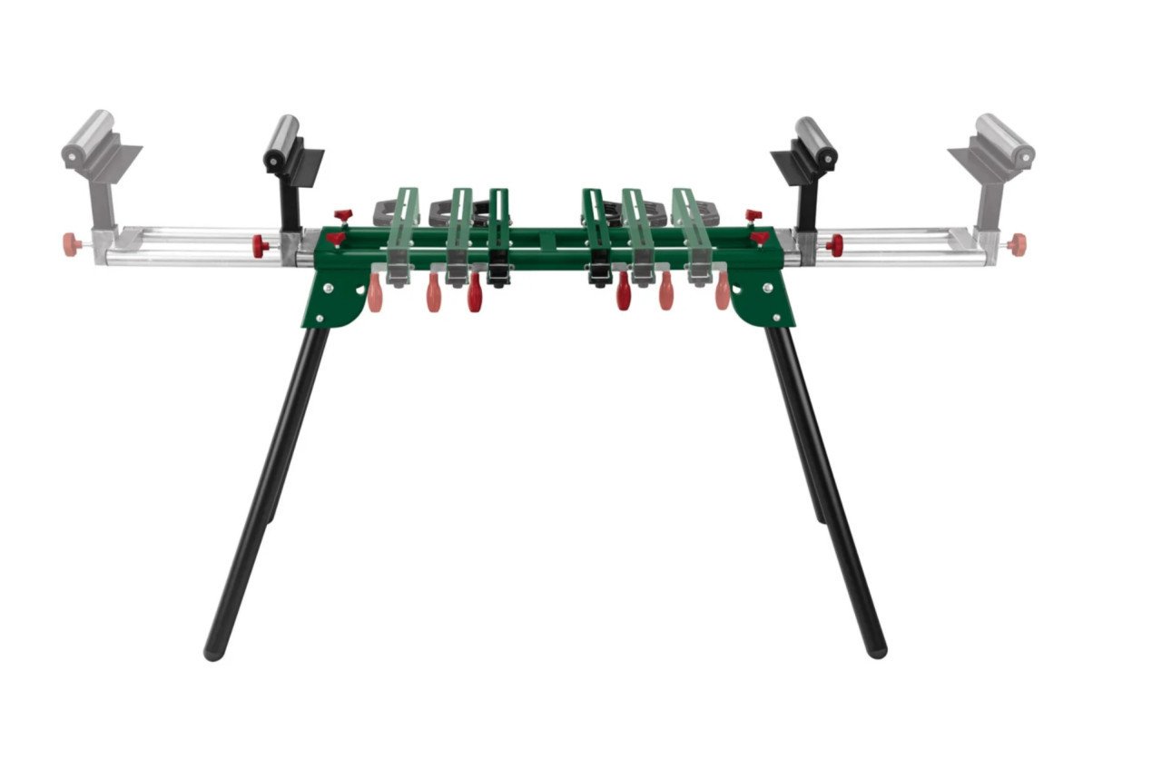 Universeel machineonderstel o.a. voor afkortzaag