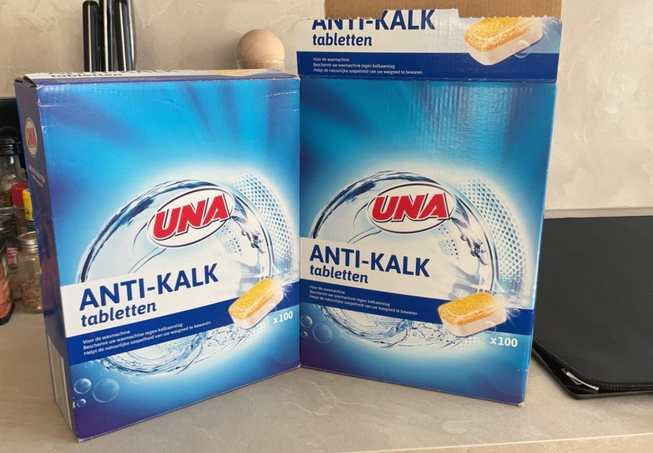 Wasmachine anti-kalk tabletten