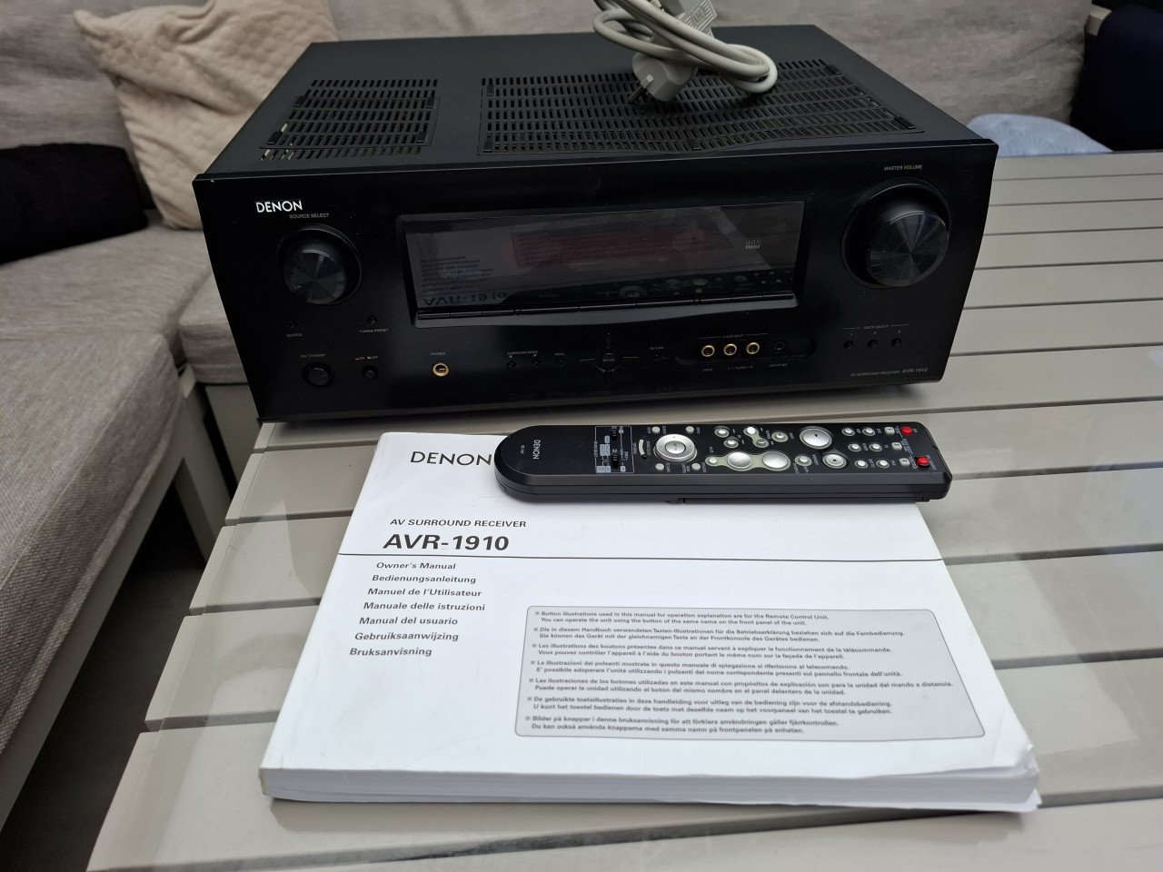 Denon AVR 1910 Surround Dolby DTS HDMI-receiver
