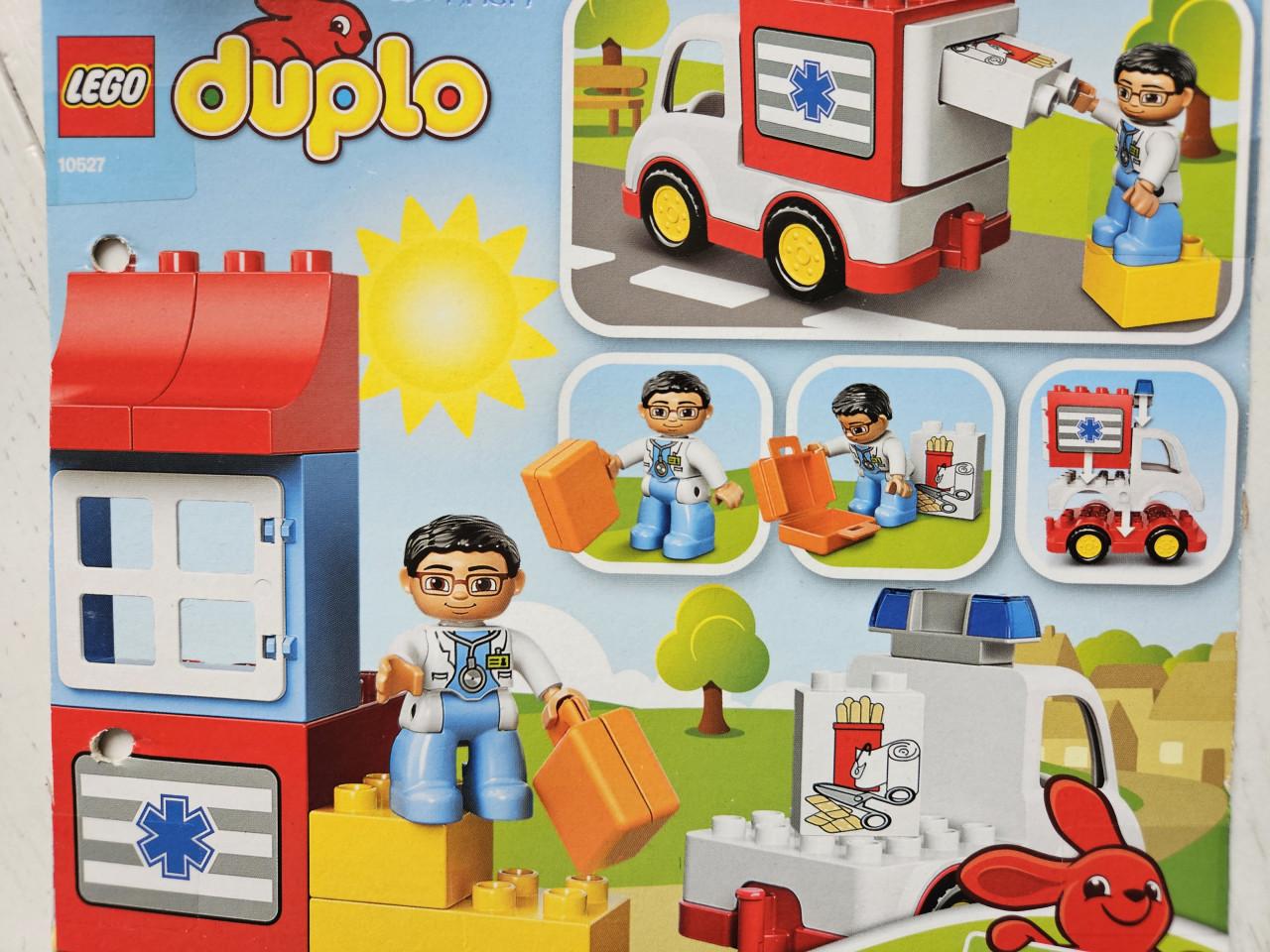 Duplo transporter, politie, brandweer en andere sets