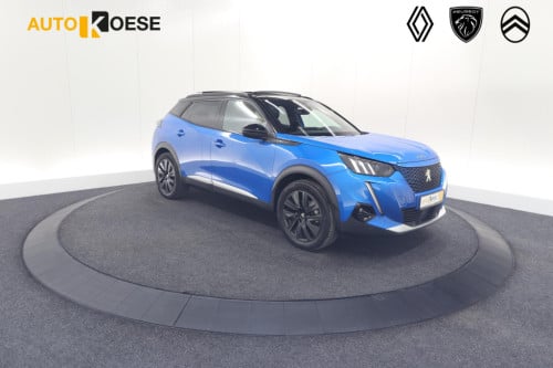 Peugeot E-2008 ev gt 50 kwh | 3 fase | trekhaak | panoramadak | adaptieve c