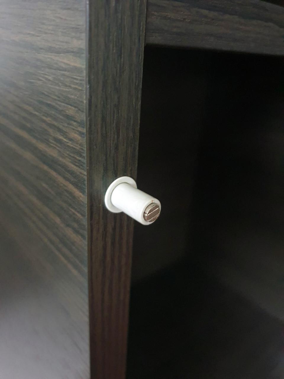 Bruin/zwarte hangkast 2 deurs design kast