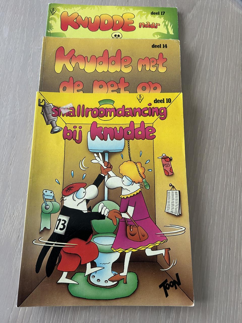 Stripboeken joop klepzeiker en knudde