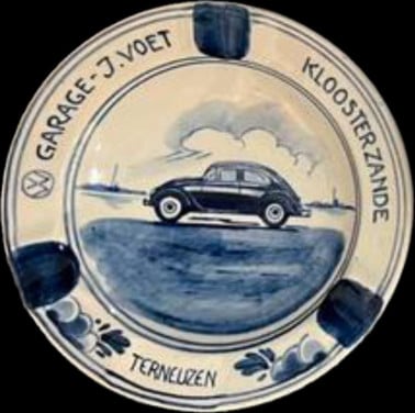 Gezocht: asbak Volkswagen Garage J. Voet
