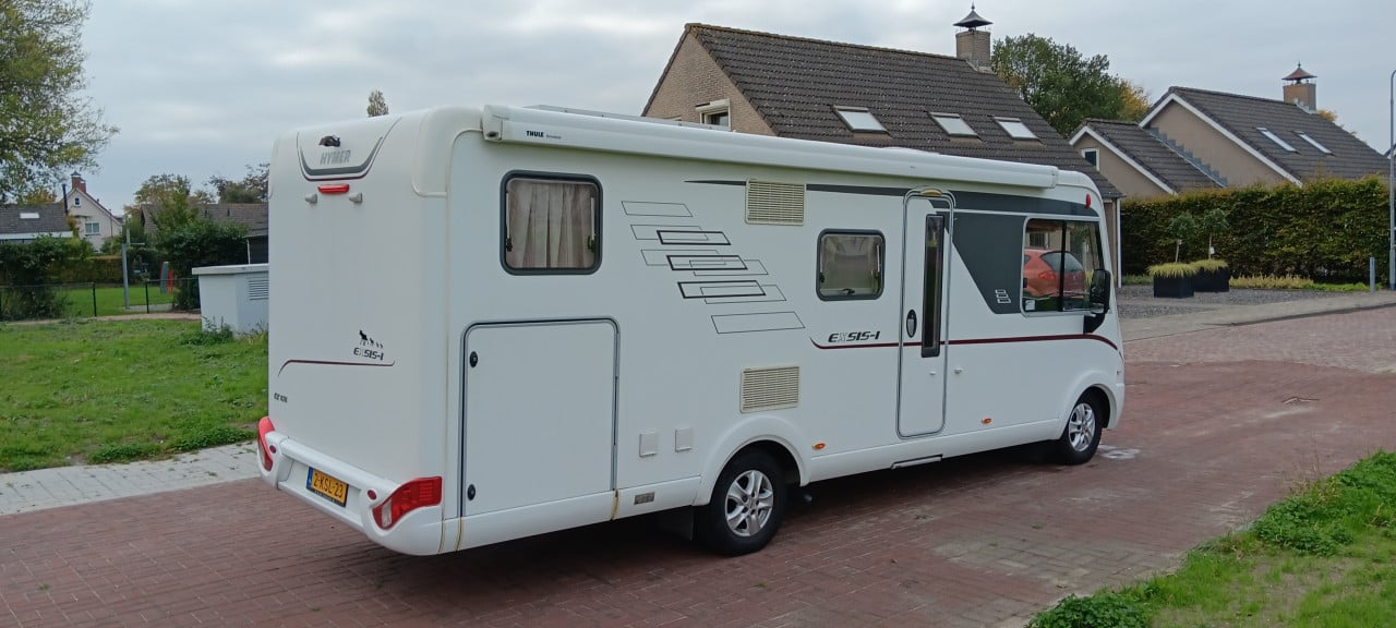 Hymer Exsis-i 764, 2013 met 131650 km, in prima staat