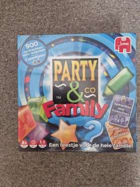 Gezelschapsspel party & go family