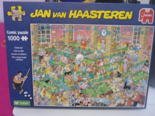 Puzzel Jan van Haasteren ; Krijt op tijd