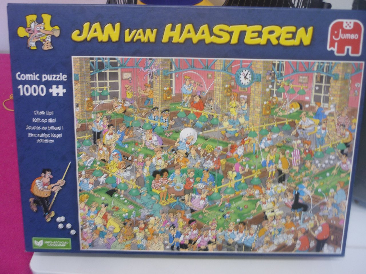 Puzzel Jan van Haasteren ; Krijt op tijd