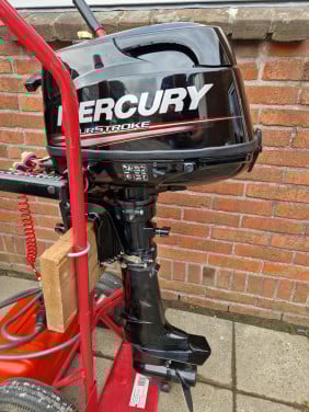 Mercury F6MH 6 pk fourstroke kortstaart b.j. 2016