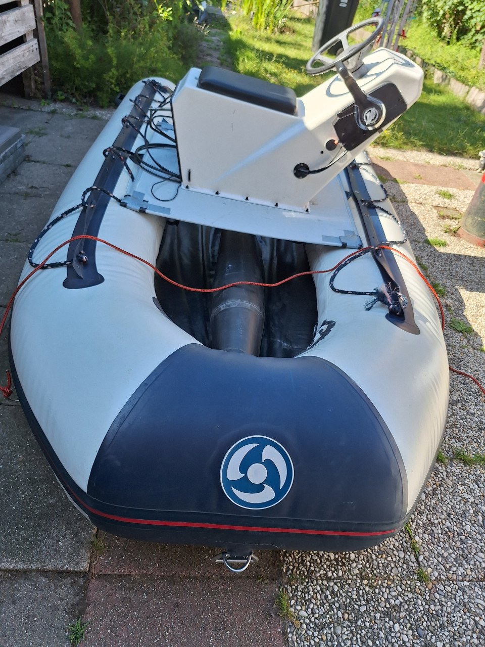 Stuurconsole compleet  eventueel yam rubberboot