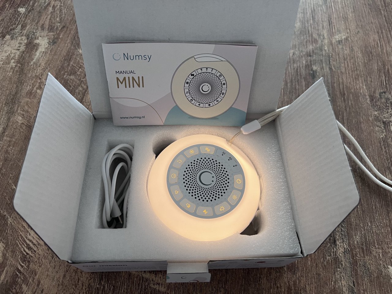 Numsy Mini White Noise Machine Baby
