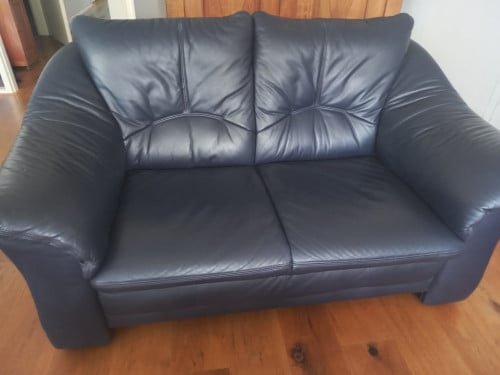Tweezitsbank donkerblauw