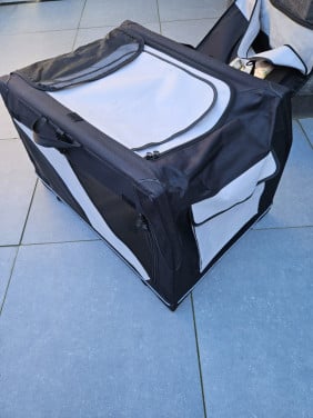Nieuwe Trixie reisbench mobile Soft Kennel voor de hond incl tas...