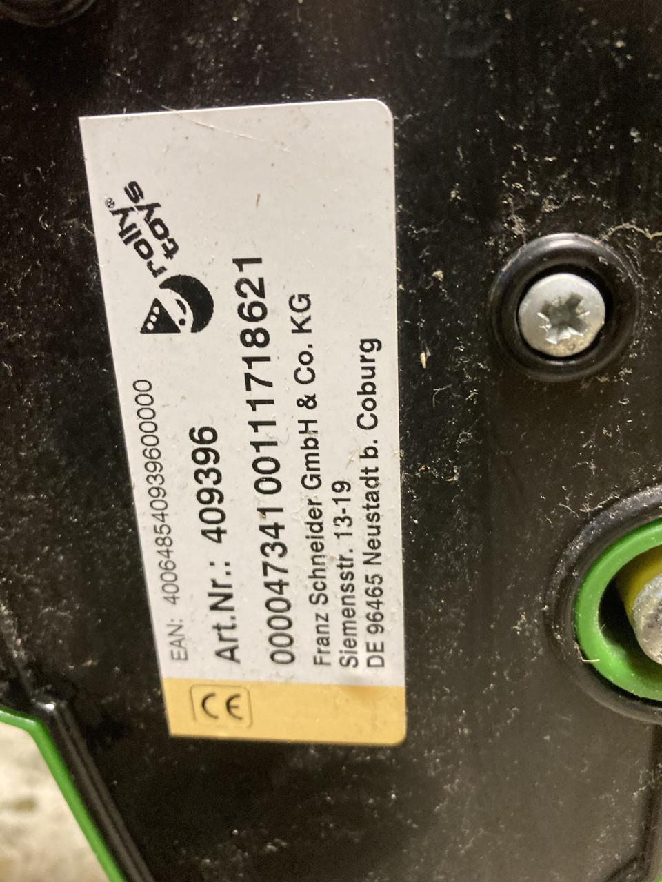 Frontlader John Deere voor grote speelgoed tractor nieuwstaat