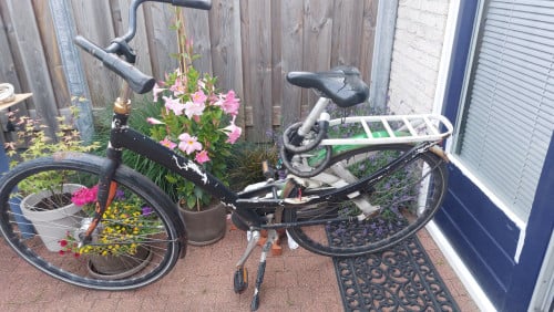 Achterwiel met terugtraprem voor Postcodeloterij Fiets GEZOCHT