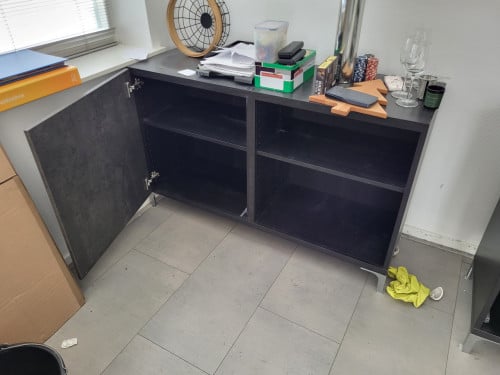 Ikea buffet kast en 2 lage kastjes, serie BESTA