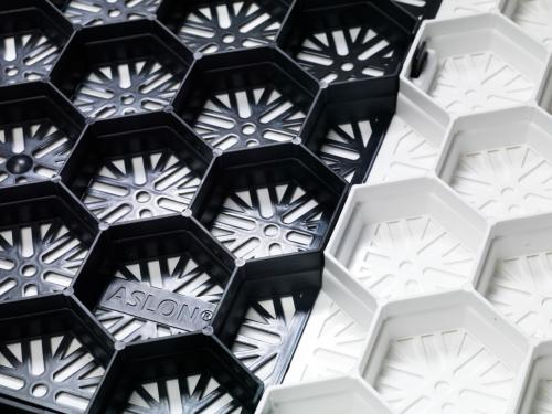 Splitplaten / Grindplaten, met en zonder doek kleur zwart en wit.