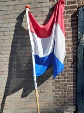I.g.st.z. vlaggenmast met vlag