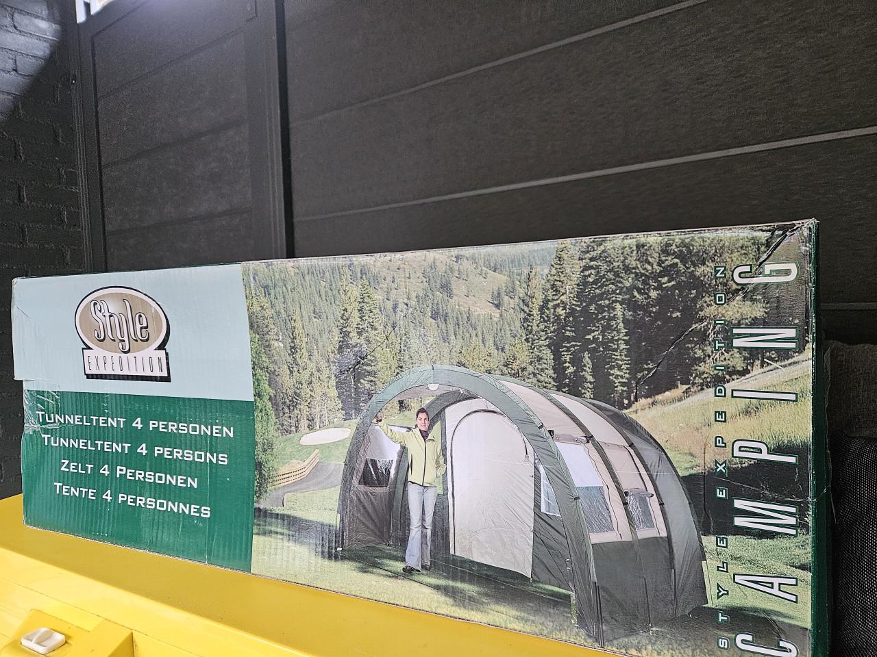 Style Expedition outdoor Tunneltent 4 Personen - Zgan in doos